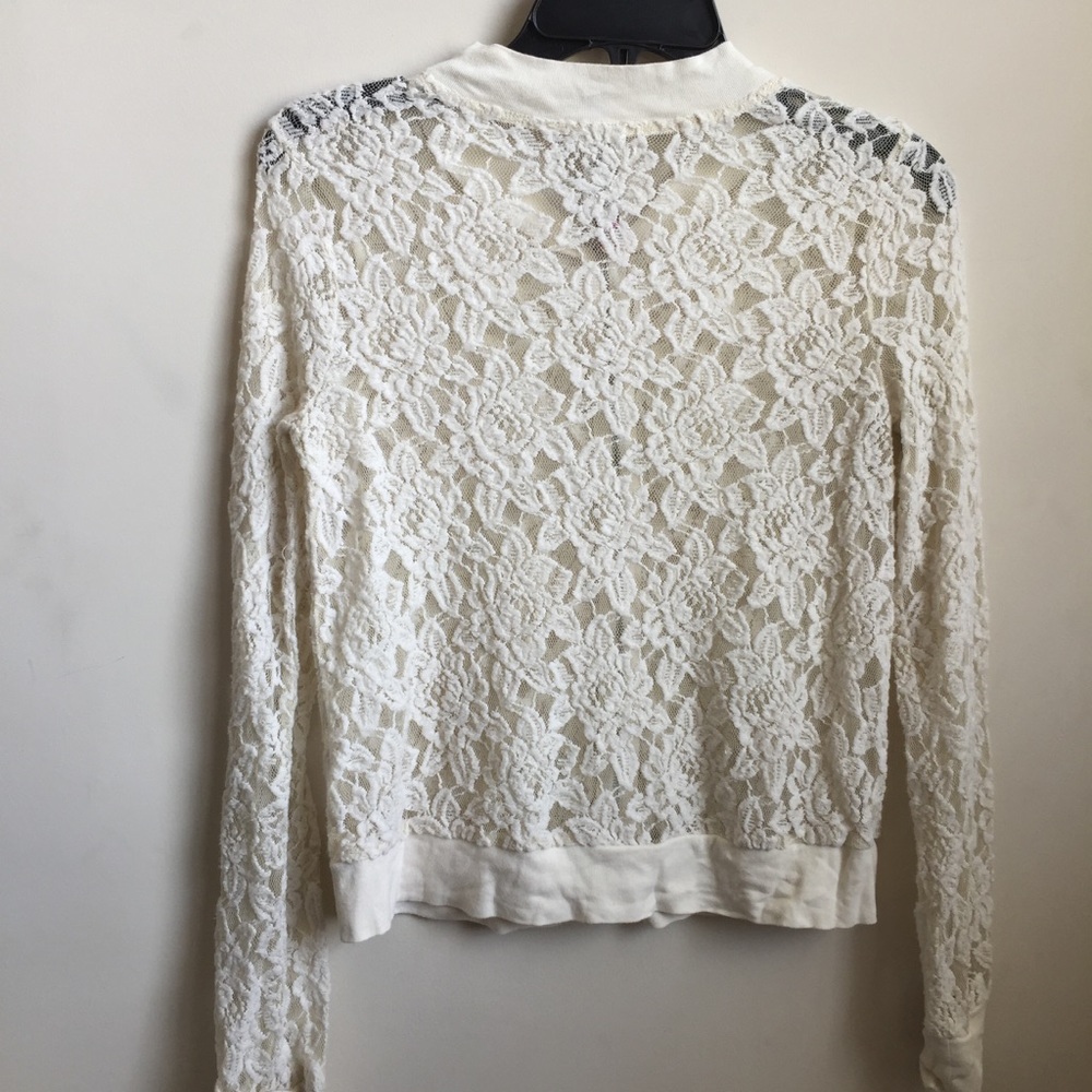Lace bomber style jacket - Picture 2 of 6